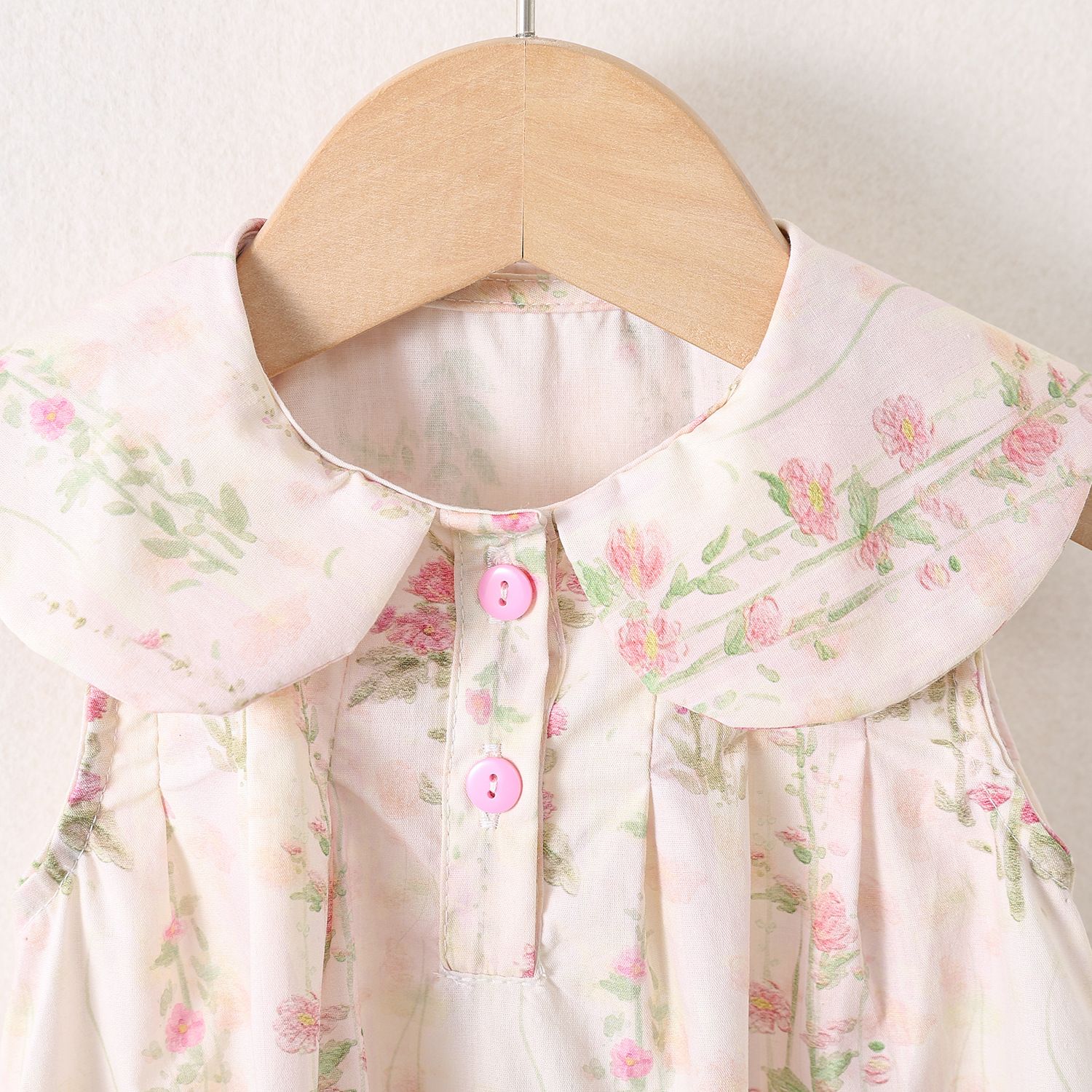 Girls' Cool Summer Chinese-style Floral Dress - Princess-style Traditional Chinese Vintage Dress, Stylish & Chic