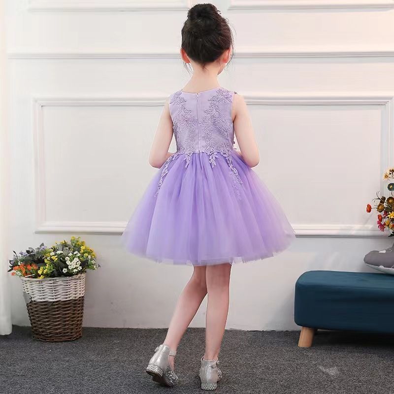 Children's formal dress, princess dress, outfits for kids and toddlers, girls' tulle dress, performance costume, summer dress