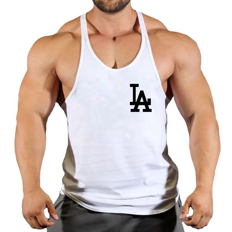 Fitness Man Bodybuilding Shirt Men Men's Singlet Gym Vest Stringer Sleeveless Sweatshirt T-shirts Suspenders Man Clothing Top