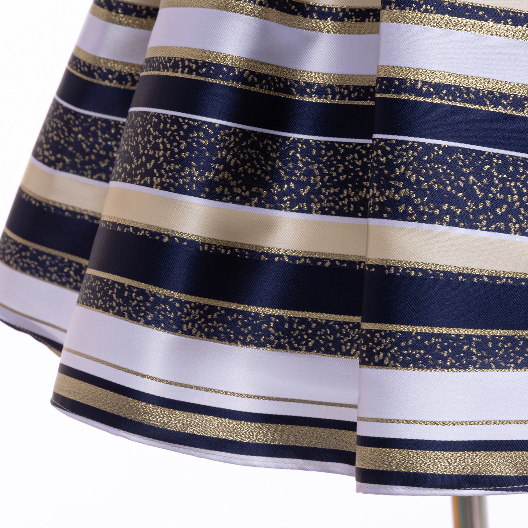 Girls Striped Sleeveless Princess Dress with Big Bowknot, Kids Party Formal Gown