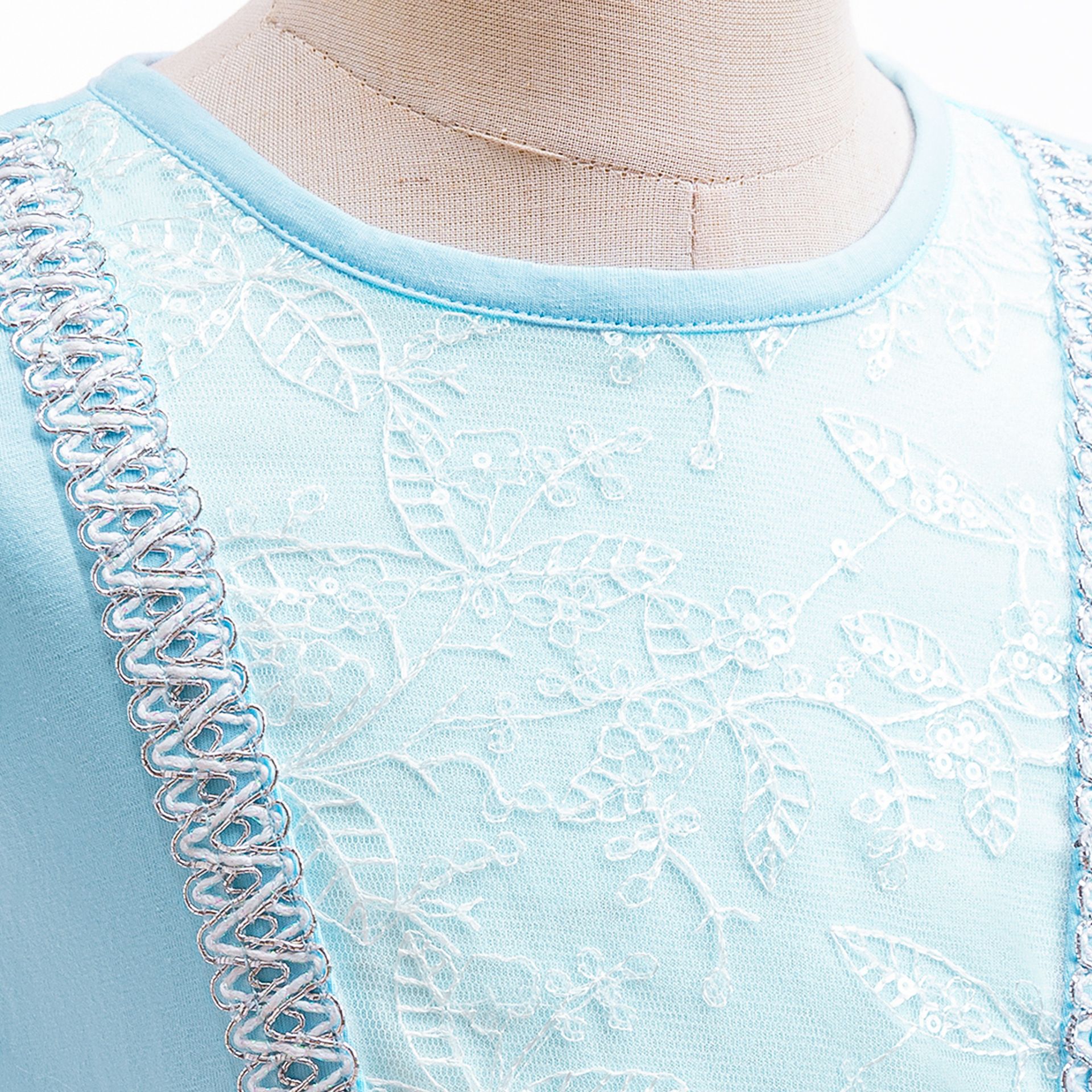 New Arrival Toddler & Little Girls Elsa Princess Dress, Frozen Cosplay Party Gown