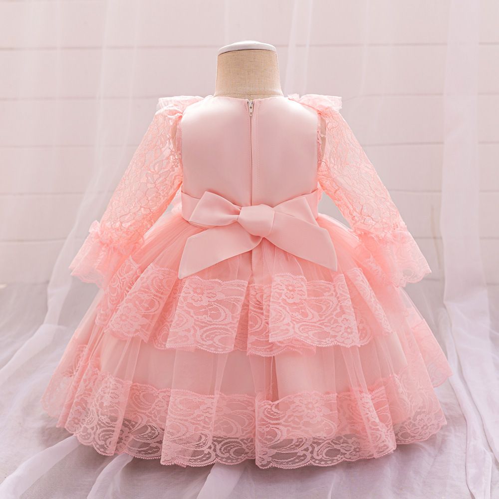 New children's dress princess dress baby week puffy yarn birthday yangqi piano flower girl wedding dress