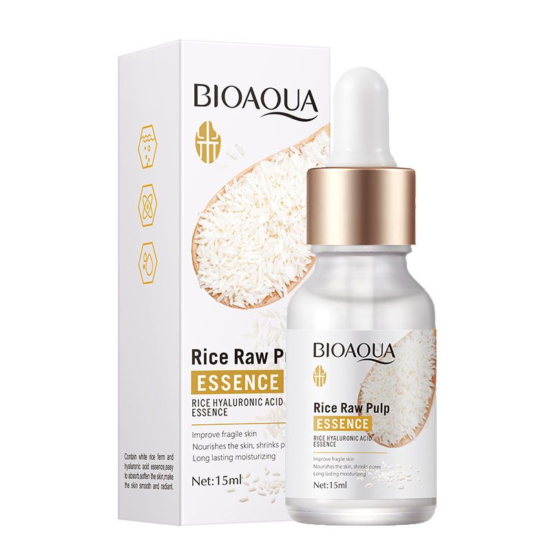 24pcs Rice Raw Pulp Brightening Moisturizing Deep Clean UV Blocking Skin Care Sets Facial Cleanser + Face Cram + Face Essence  + SPF50+ Sunscreen + 20pcs Sleep Masks