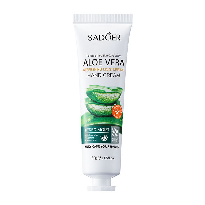 4PCS Aloe Vera Hydrating Skin Care Set Face Cleanser + Face Serum + Face Spray + Hand Cream