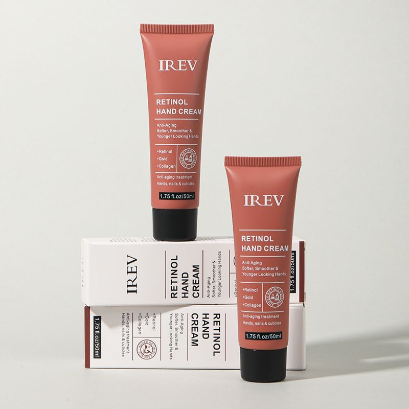 IREV Retinol Hand Cream Exfoliating Hydrating Repair Cream Whitening Anti-aging Hand Cream Nourishing Prevents Cracking Moisturizing and Non-greasy Hand Treatment Cream