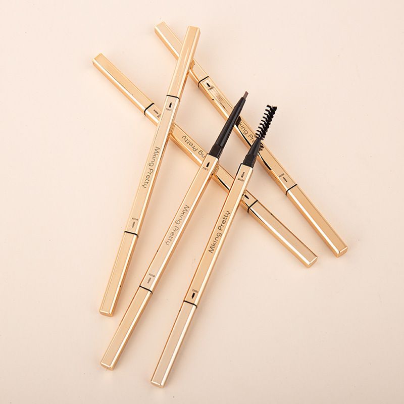 Long Lasting Double Head Eyebrow Pencil Waterproof and Sweat-proof Eye Brow Pen for Natural Looking Eyebrows All Day Wear Gift