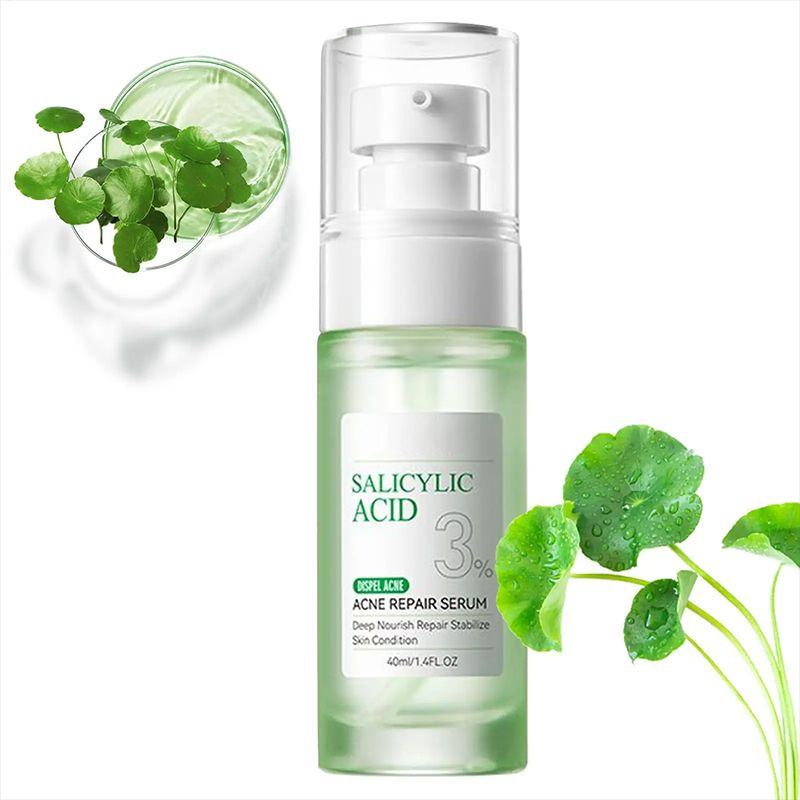 SADOER Salicylic Acid Face Serum Repair Serum Remove Acne Shrink Pores Dark Spots Facial Essence Whitening Improve Acne Scars Face Serum