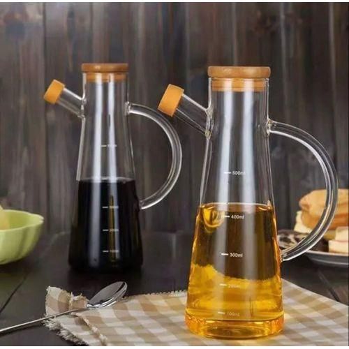 CLEARANCE OFFER Glass Olive Oil Vinegar Pot Oil Dispenser Jar