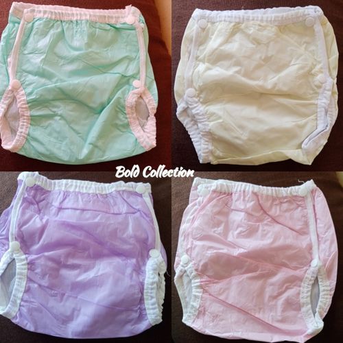 CLEARANCE OFFER 4PCs Washable Waterproof Nylon Urine Baby Pants