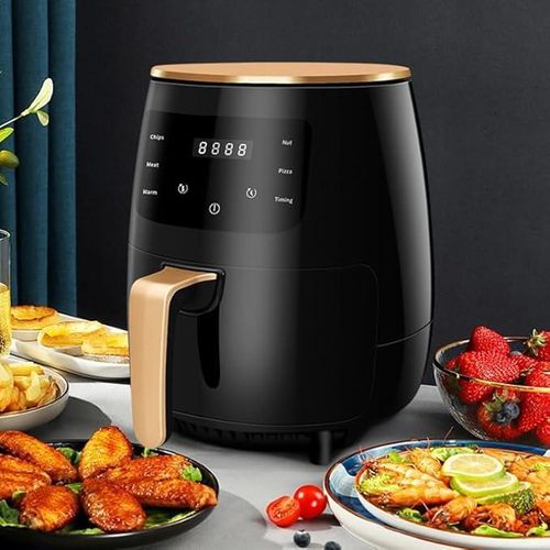 CLEARANCE OFFER RedRedberry Air Fryer 4.5L with Non-Stick Basket, 1200W High Power Digital Airfryerberry Air Fryer 4.5L with Non-Stick Basket, 1200W High Power Digital Airfryer