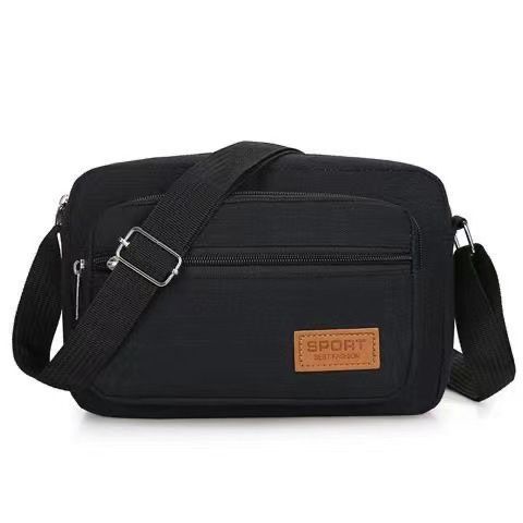 New nylon fabric casual men's and women's diagonal cross bag shoulder bag mobile phone bag coin purse Valentine's Day gift