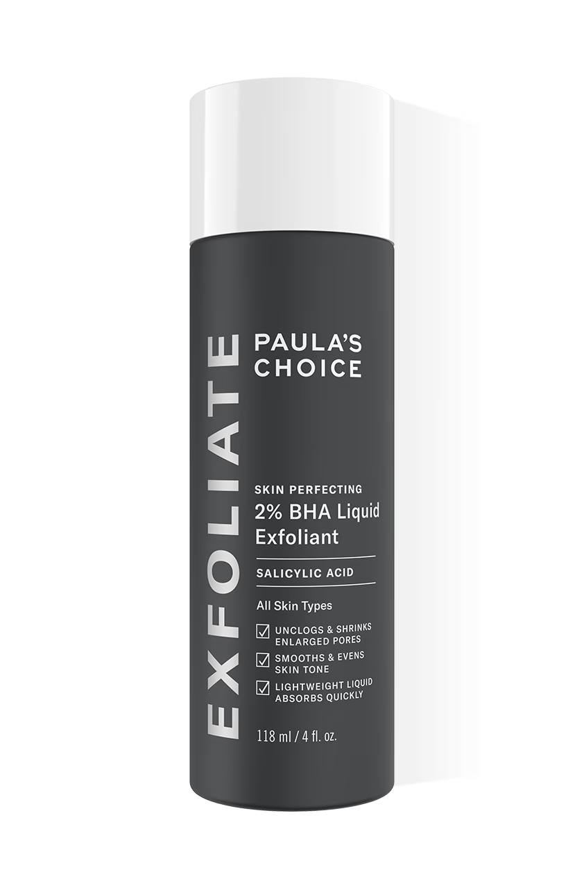 Paulas Choice skin perfecting 2% BHA Liquid Exfoliant with Salicylic Acid. Removes Blackheads, Blemishes, Whiteheads, Wrinkles, Unclogs Pores, Smoothes, Evens, Oil Control, Exfoliates & Glows 118ml