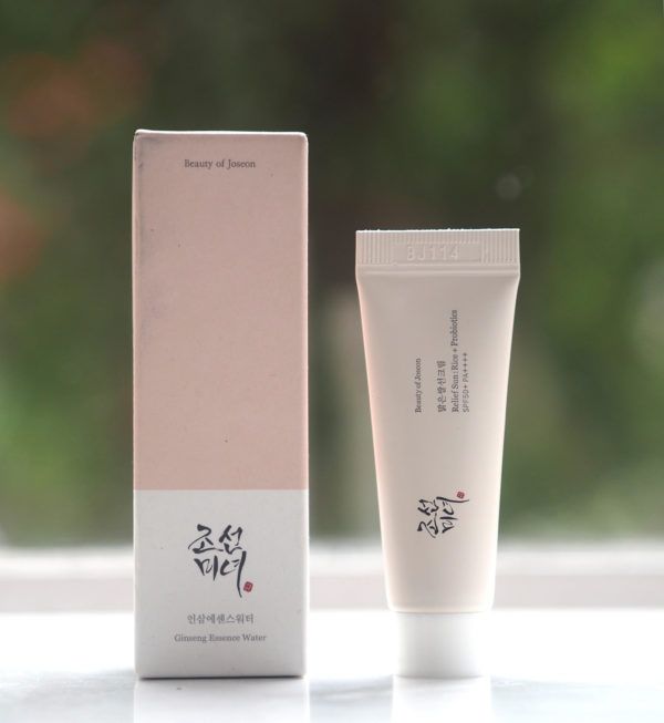 Beauty of Joseon Relief Sun Sunscreen with Rice + Probiotics SPF50+ PA++++. Offers SPF & PA Protection Sun Protection aganis harmful UV-Rays, Moisturizes, Nourishes, Prevent Photo-Aging & Glows.