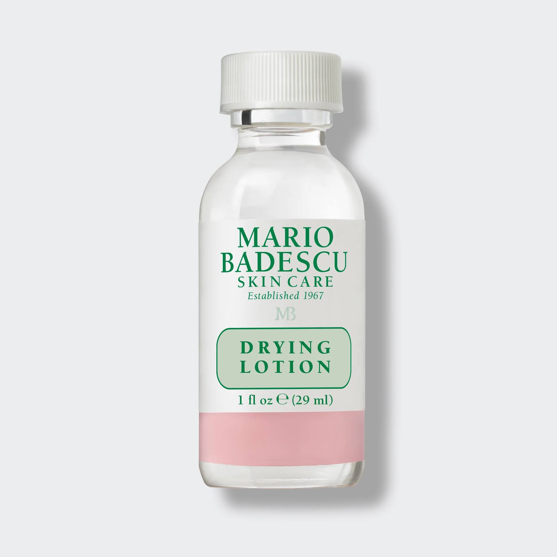 Mario Badescu Drying Lotion for Face with Salicylic Acid. Dry up & Remove Pimples, Blemishes, Acne, Spots, Breakouts, Unclogs Pores, Reduce redness, Exfoliates & dry up surface blemishes overnight.