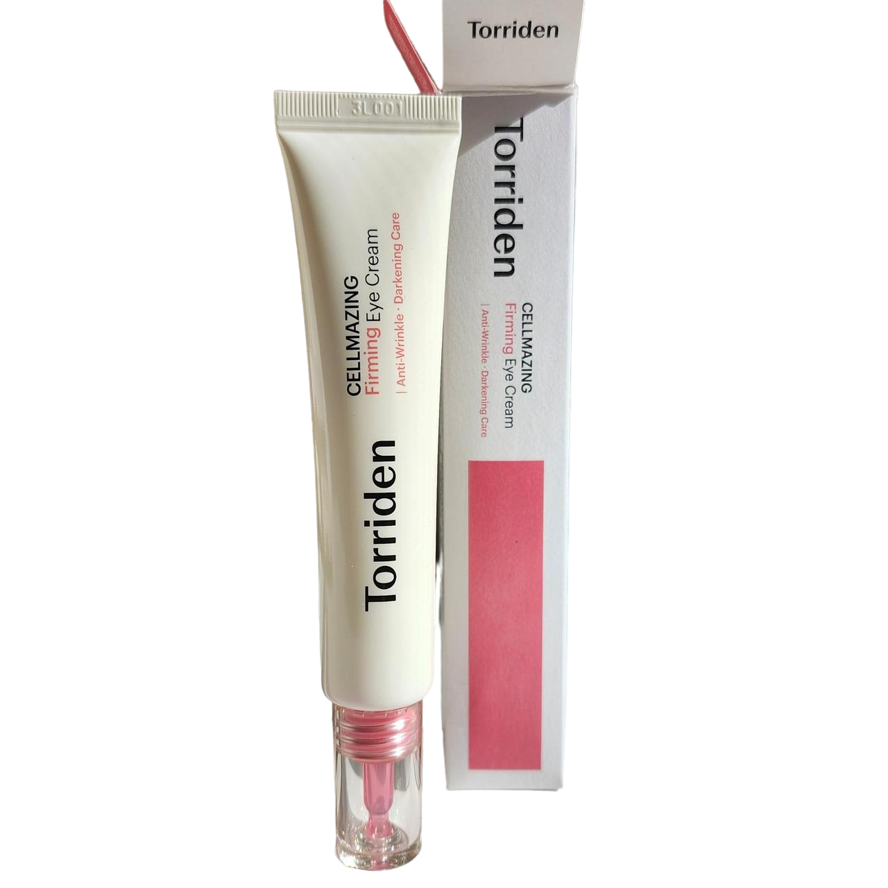 Torriden CELLMAZING Collagen Firming Eye Cream with Retinol & Niacinamide. Removes Under Eye Wrinkles, Dark Circles, Fine Lines, Eye Spots, Eye Bags, Firms eye skin, Moisturizes, Smooths & Brightens