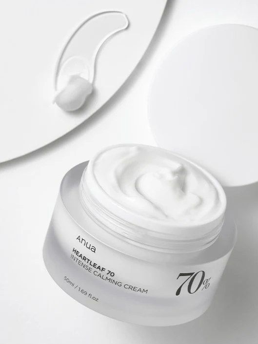 Anua Niacinamide 10% + TXA 4% Dark Spot Correcting Serum + Heartleaf 70% Intense Calming Cream. Removes Dark Spots, Acne Scars, Discolorations, Hyperpigmentations, Moisturizes, Calms, Glows & Evens