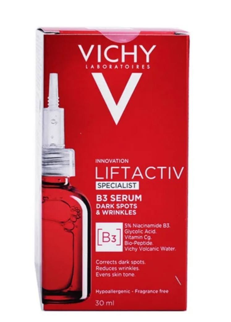 Vichy Niacinamide(B3), TXA & Glycolic Acid Face Serum for Dark Spots & Wrinkles. Removes Dark Spots, Wrinkles, Evens the skin Tone, Exfoliates, Fades Hyperpigmentations, Moisturizes and Unifies.