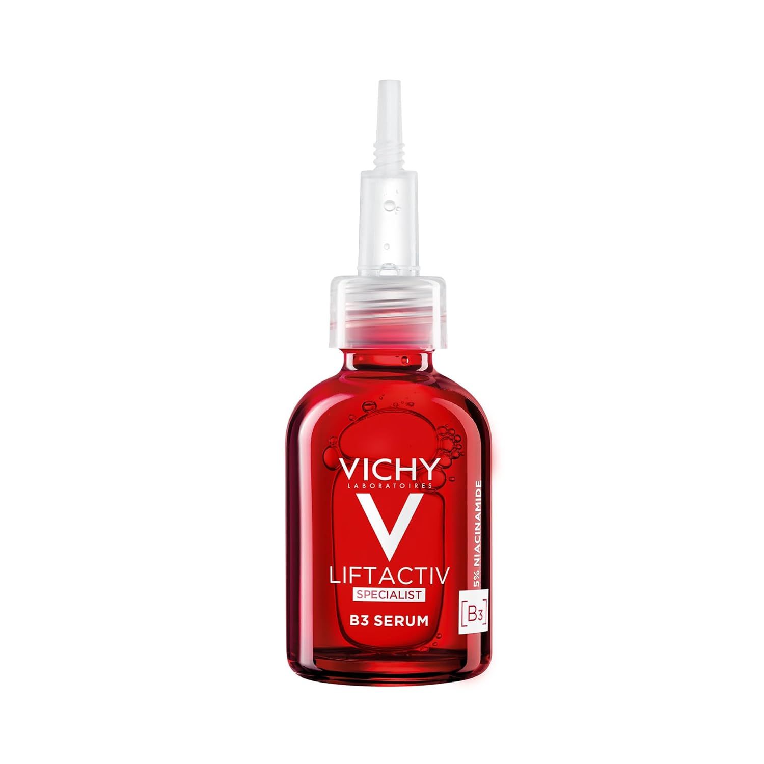 Vichy Niacinamide(B3), TXA & Glycolic Acid Face Serum for Dark Spots & Wrinkles. Removes Dark Spots, Wrinkles, Evens the skin Tone, Exfoliates, Fades Hyperpigmentations, Moisturizes and Unifies.