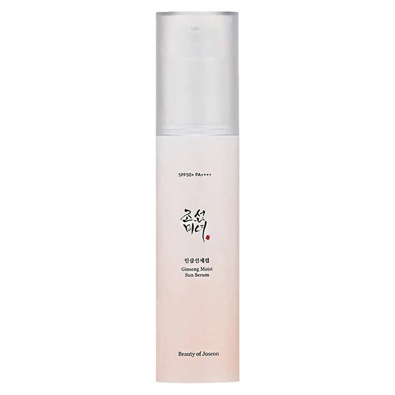 Beauty Of Joseon Ginseng Moist Sun Serum Sunscreen with Niacinamide SPF 50+. Offers High Sun Protection against UVA and UVB rays, Prevent sun damage & Premature aging, Fades Hyperpigmentaion & Hydrate
