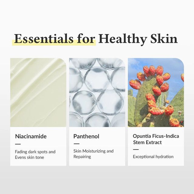 DR ALTHEA 345 Relief Cream with Opuntia Ficus & Niacinamide. Moisturizes, Removes Dark Spots, Blemishes, Post Acne Mark, Even the skin tone, Soothes Redness & Irritation & Regulates oil production