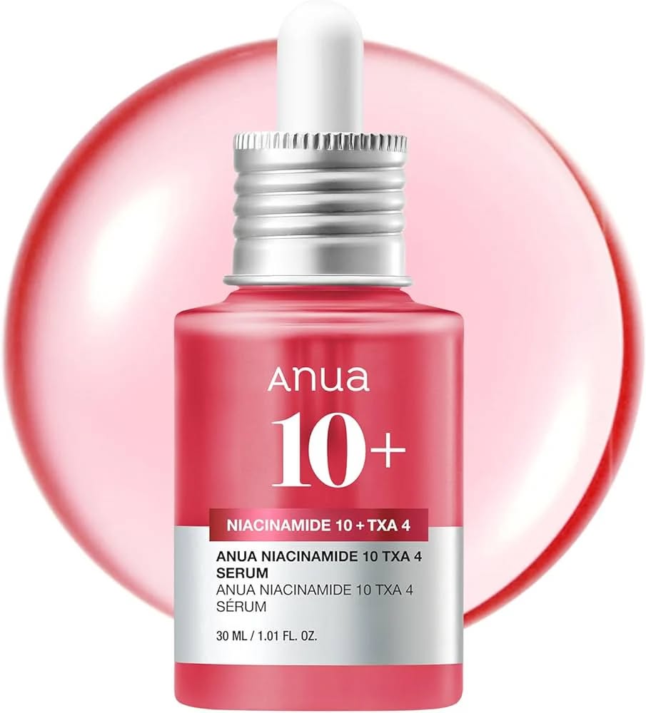 New Anua Niacinamide 10 + TXA 4 Dark Spot Correcting Serum. Moisturizes, Brightens, Smooths, Enhance Clarity, Fade Dark Spots, Hyperpigmentation, Acne Scars, Blemish, Evens & Soothes