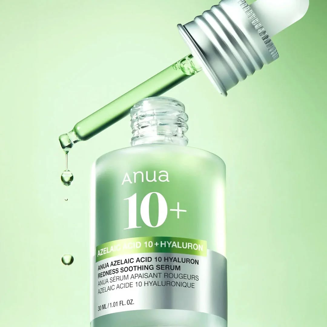 Anua Niacinamide 10% + TXA 4% + Face Serum For Dark Spots, Brightening, Hyperpigmentation & Moisturizing + Anua Azelaic Acid 10 + for treating Acne, Acne Marks, Hydrates, Soothing Irritation & Redness