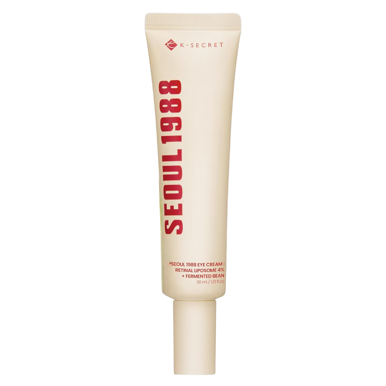 K-Secret SEOUL 1988 RETINAL Eye Cream with Retinal Liposome 4% & Fermented Bean. Moisturizes, Brightens, Removes Dark Circles, eye wrinkles, Eye Spots & pigmentation, Eye puffiness, fine lines & Firms