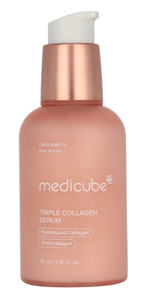 Medicube Triple Collagen Serum. Moisturizes, Glows the skin, Improve elasticity, Plumps, Firms the skin, Reduce wrinkles & fine lines, Makes skin radiant & healthy, Brightens, Hydrates, Softens...