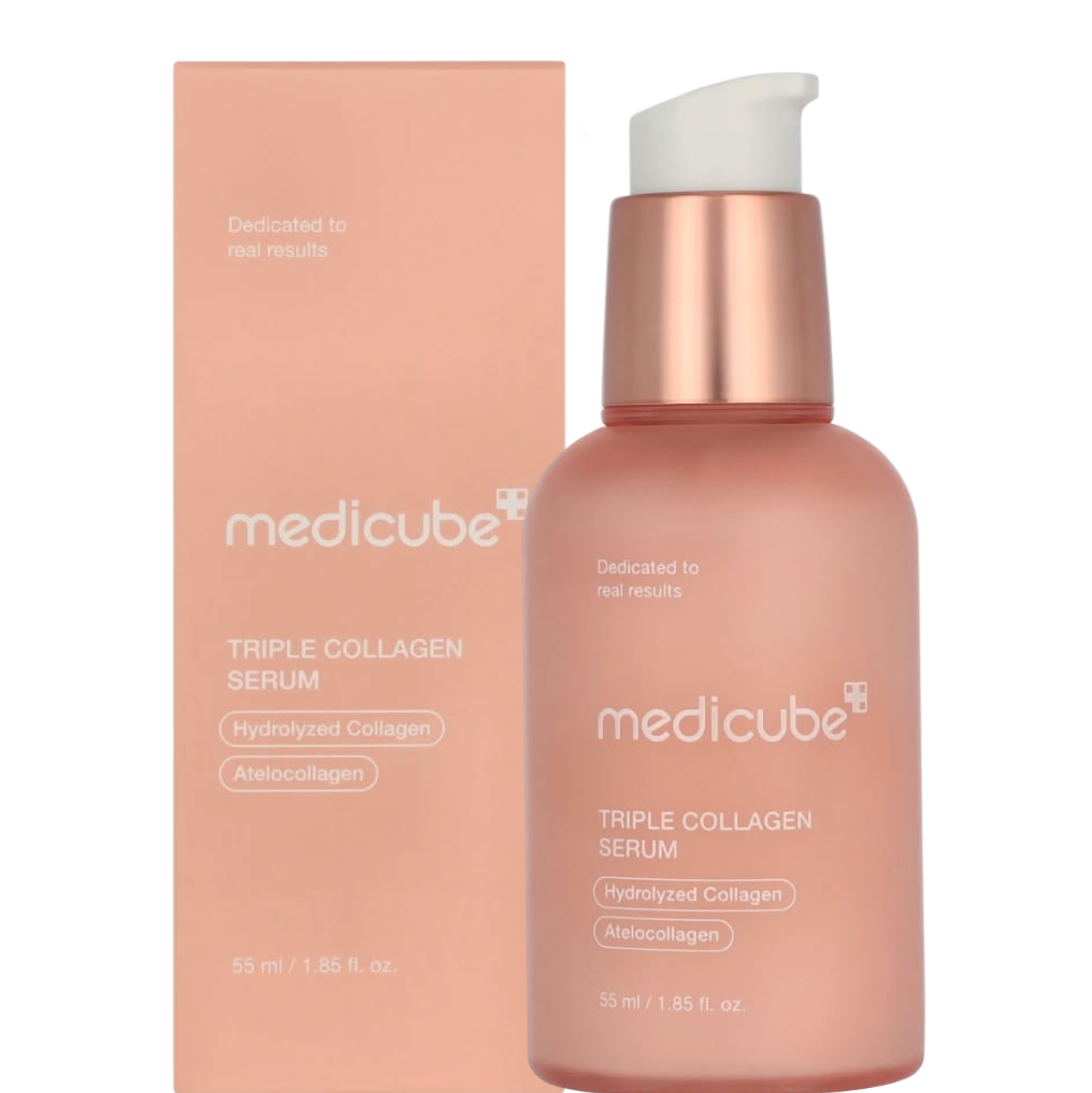 Medicube Triple Collagen Serum. Moisturizes, Glows the skin, Improve elasticity, Plumps, Firms the skin, Reduce wrinkles & fine lines, Makes skin radiant & healthy, Brightens, Hydrates, Softens...