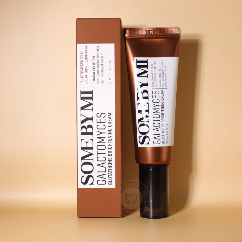 Some By Mi Galactomyces Glutathione Brightening Face Cream. Moisturizes, Brightens, Glows, Fade Dark Spots, Hyperpigmentation, Evens, Soothes, Stimulate Collagen Production & Enhance radiance.