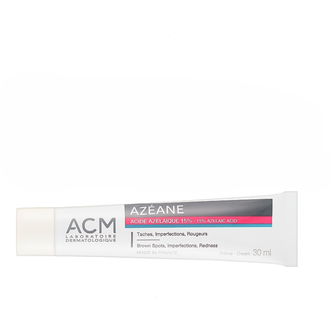 ACM Azeane 15% Azelaic Acid Cream. Removes dark spots, acne, brown spots, marks, imperfections, soothes redness & irritation, brightens, even the skin tone, smooths & softens