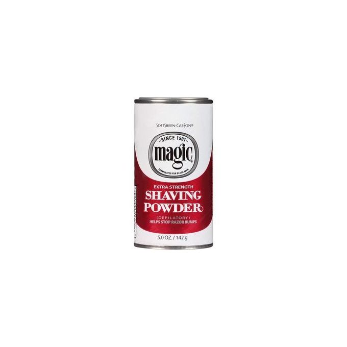 Magic Shaving Powder Extra Strength -Stop Razor Bumps.