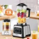 SK-999 Sokany Blender 6000W High Power 2 in 1 Cup Food Processor Ice Crusher Aluminium Sokany Blender 2.5L Sokany Commercial blender