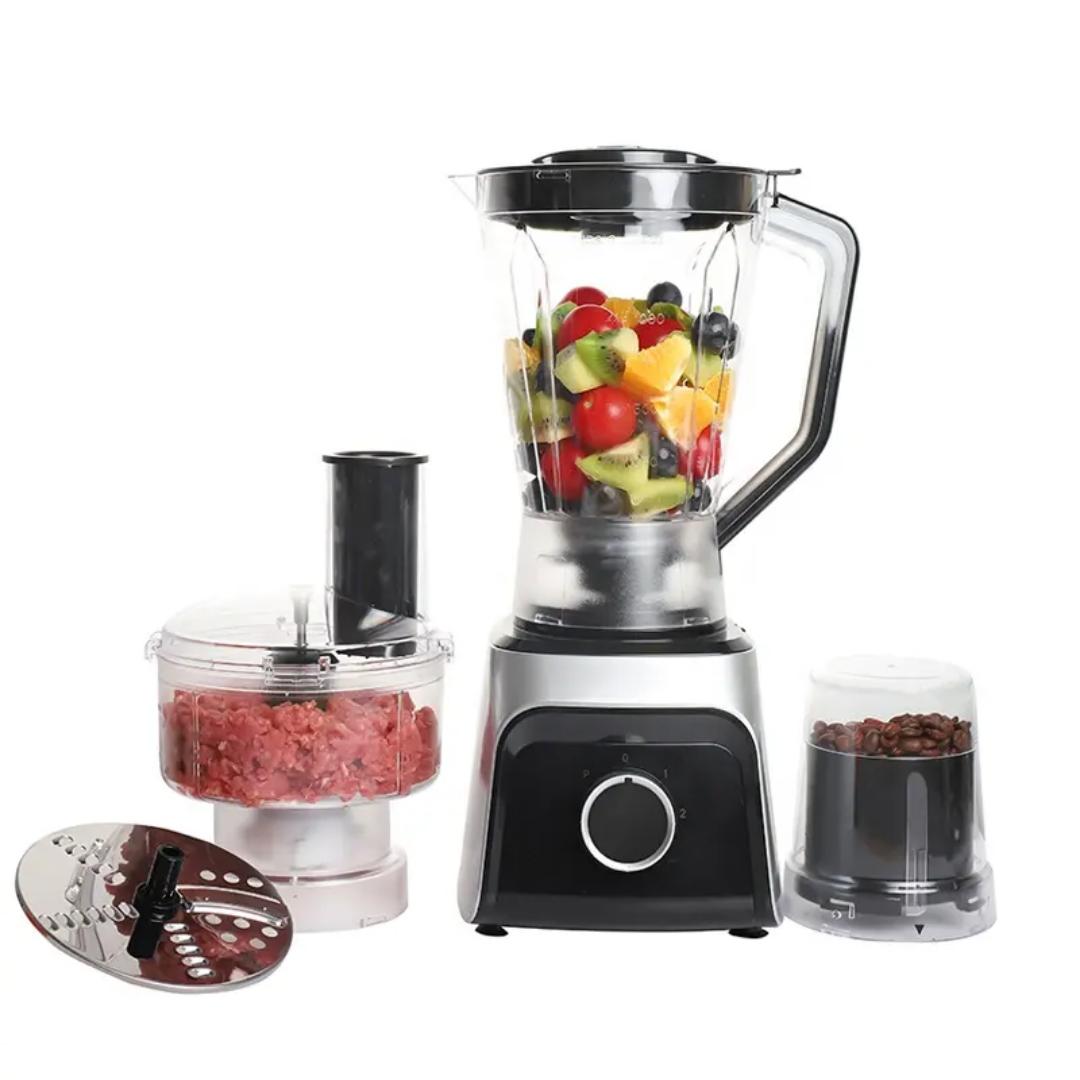 5 in 1 Hoffmans Powerful Commercial Food Processor With Juicer, Blender And Grinder HM-1265 Hoffmans multifunctional blender