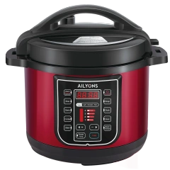 6L AILYONS Electric Pressure Cooker 6L EPC-601 Ailyons Elecrtic Pressure Cooker with Multi Function menu 6L Ailyons multifunction pressure cooker