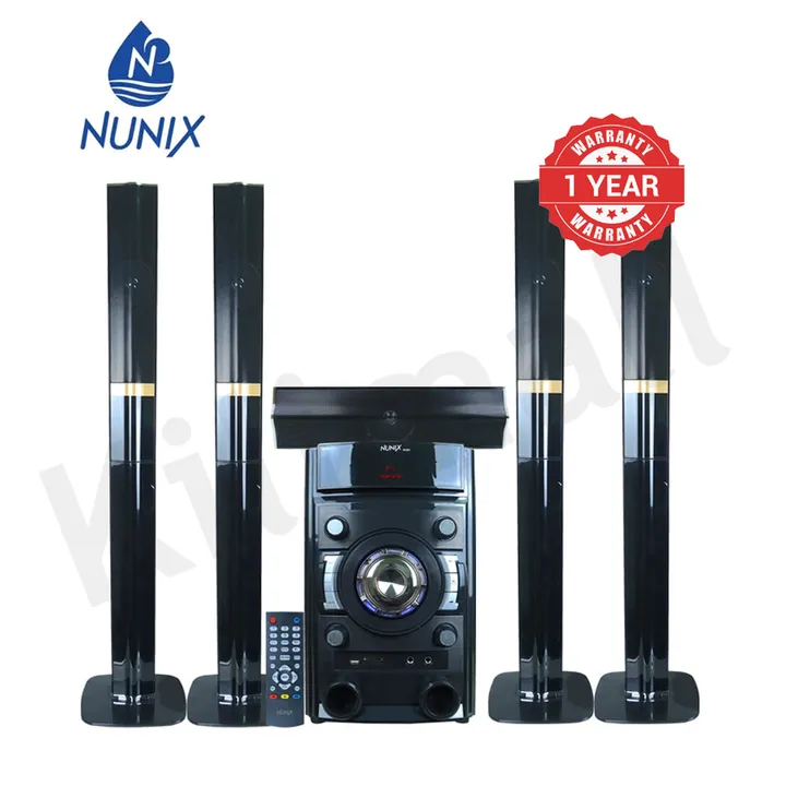 30000W PMPO Nunix NU-9090A 5.1 Deluxe Home Theatre System Nunix NU-9090A, 5.1CH 30000W Home Theatre System Subwoofer