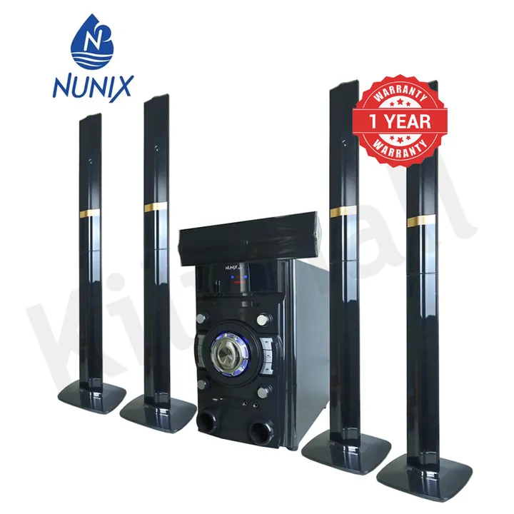 30000W PMPO Nunix NU-9090A 5.1 Deluxe Home Theatre System Nunix NU-9090A, 5.1CH 30000W Home Theatre System Subwoofer