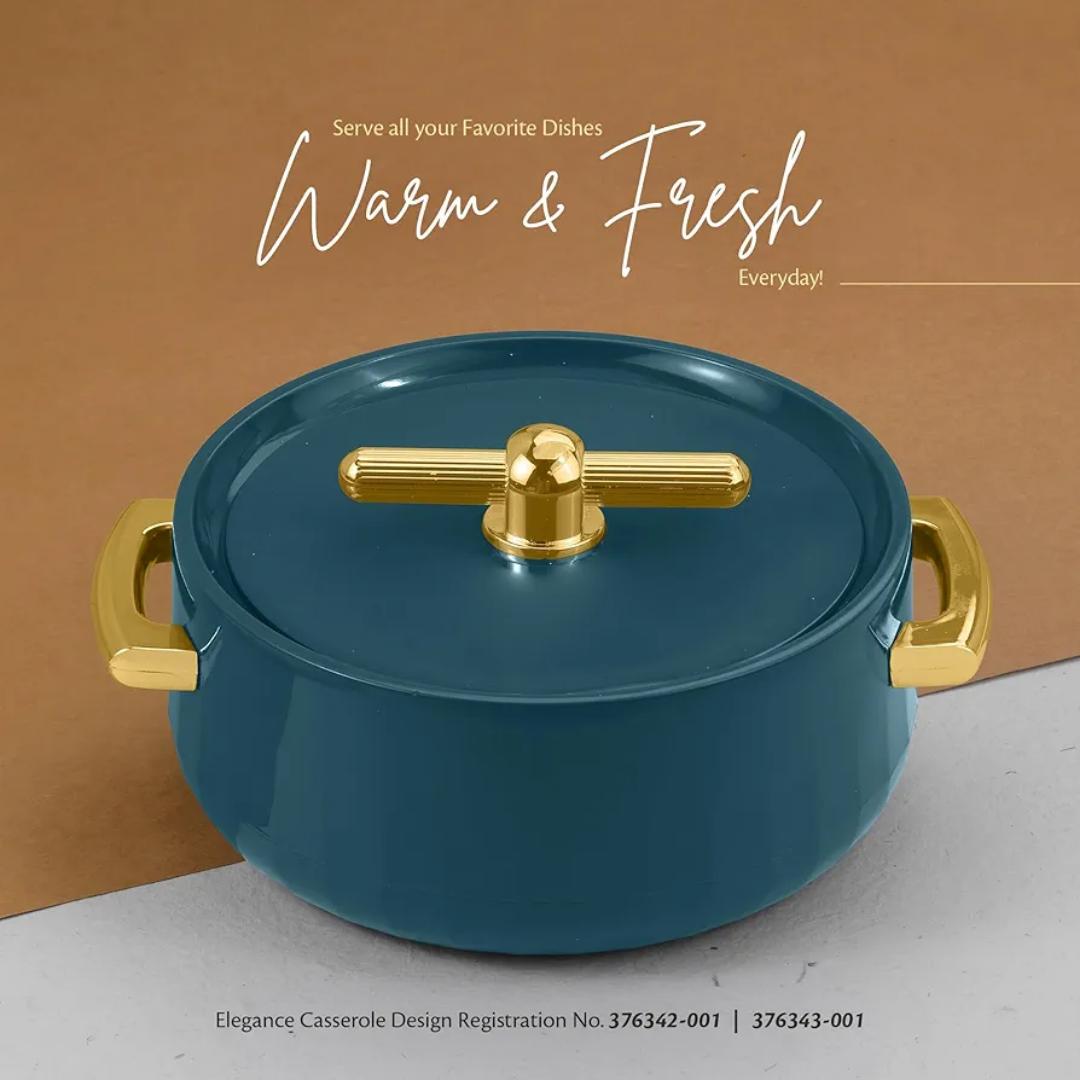 4pcs Selvel Nexus premium Gold Turkish Stainless steel insulated hotpots sizes 1000ml 1500ml  2500ml and 3500ml