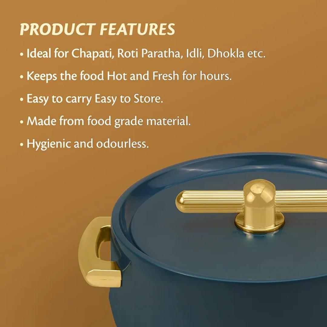 4pcs Selvel Nexus premium Gold Turkish Stainless steel insulated hotpots sizes 1000ml 1500ml  2500ml and 3500ml