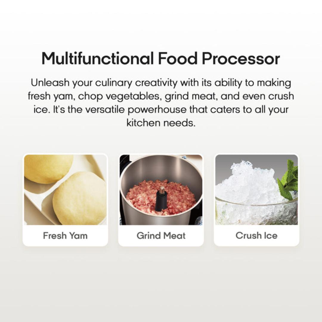 Syinix Fully Automatic Ugali Cooker Swallow Maker Pounding Machine Rice Cooker Cooking Appliance SFM50E1 5L