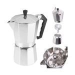 Aluminum Coffee Brewing Pot Mocha Latte Coffee Maker Italian Moka Espresso  Moka Latte Expreso