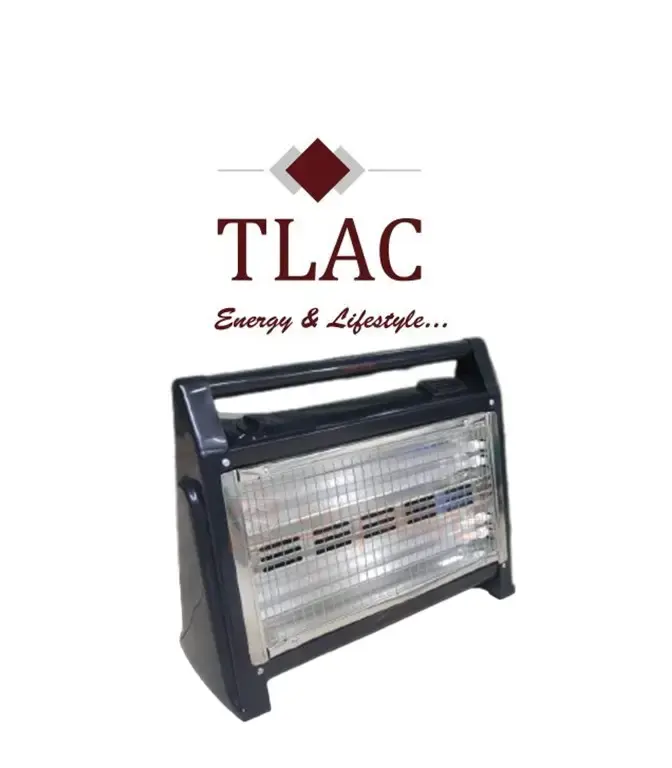 TLAC Electric Quartz Room Heater with Humidifier NSB-C35 black color 800W with 1yr warranty