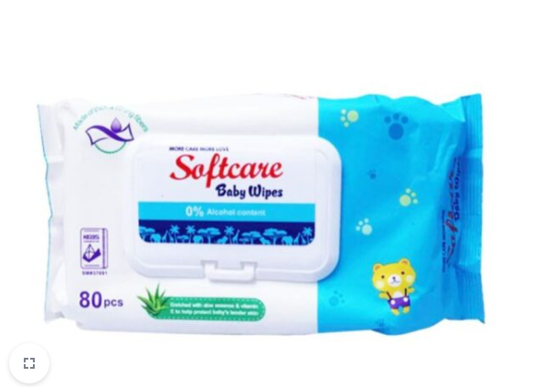 OFFER!!! OFFER!!!OFFER!!! SOFTCARE BABY WIPES 80 PCS:BUY AND GET A FREE GIFT