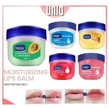 Buy 1 and get a free gift Vaseline Lip Balm Moisturizing Lipstick Base Moisturizer Makeup Natural Plant Anti-Cracking Lip Care Petroleum Jelly Lip Balm