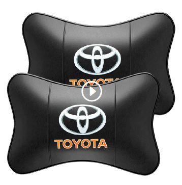 Toyota Seat Covers & Accessories Car Four Seasons General Car Head Pillow Neck Pillow Car Seat Supplies Interior Comfort Pillow Pair For Loading plus free gift