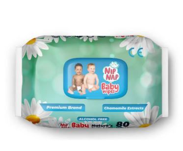NIPNAP Baby Wet Wipes 80’S - VALUE PACK