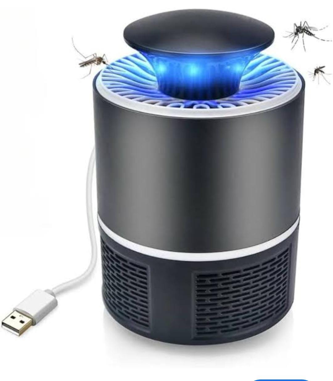 MOSQUITO KILLER LAMP
Now available
FEATURES
✅USB cable for Easily power supply.
✅LED Bionic violet light for attract Mosquito & Insect.
✅High Powerful suction fan to 
watch video