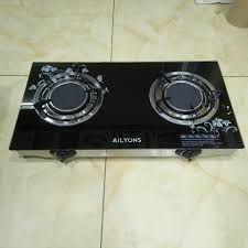 AILYONS High QUALITY infrared Countertop Glass Two Burner Cooker-Auto Ignition