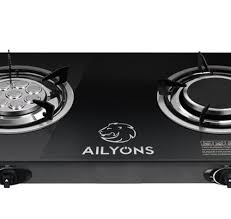 AILYONS High QUALITY infrared Countertop Glass Two Burner Cooker-Auto Ignition