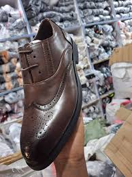 Chocolate laced oxford official leather shoes with durable leather soles / Office shoe / work shoes/ leather shoes / Official shoes
